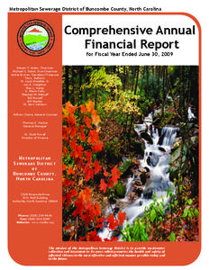 Economy of the United States / Comprehensive annual financial report / Asheville /  North Carolina / Buncombe County /  North Carolina / Sewer / Financial statement / Woodfin /  North Carolina / Asheville metropolitan area / Geography of North Carolina / Accountancy