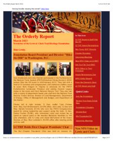 The Orderly Report March[removed]:47 AM Having trouble viewing this email? Click here