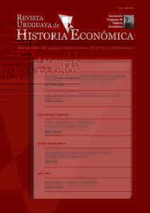 ISSN: Revista de la Asociación Uruguaya de Historia Económica - Año VII - NoDiciembre de 2017 ARTÍCULOS La condición tecnoeconómica periférica y la formación