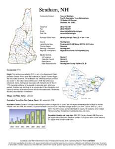 New Hampshire Community Profiles
