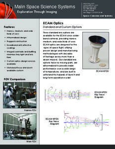 Malin Space Science Systems Exploration Through Imaging www.msss.com [removed[removed]x200