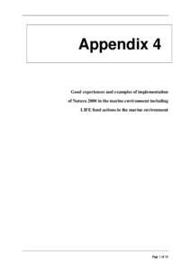 Microsoft Word - Appendix 4 Good experiences.doc