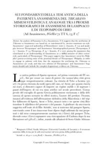 2012.A10 Parmeggiani, Tricarano