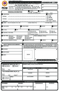 MEMBERSHIP FORM 2011 FINAL