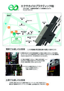 エクサカイロプラクティック柏  〒 千葉県柏市旭町1-4-16前澤第2ビル3F-A TEL:  柏駅西口