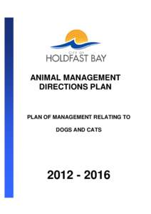 Microsoft Word - Animal Management Directions Plan[removed]DOCX