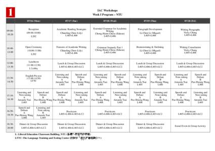 Genealogy / Dahn / Cai / LC2