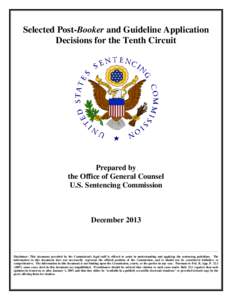 United States Federal Sentencing Guidelines / United States federal law / United States v. Booker / Presentence investigation report / Appeal / Apprendi v. New Jersey / Plea bargain / Mandatory sentencing / Acceptance of responsibility / Law / United States criminal procedure / Legal terms