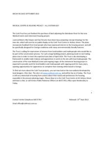 Microsoft Word - Media Release 3 Sept 14