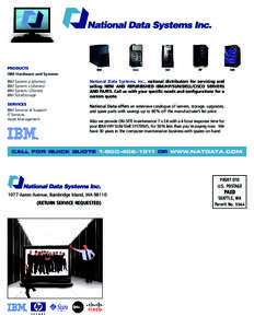 PRODUCTS IBM Hardware and Systems IBM  Cisco