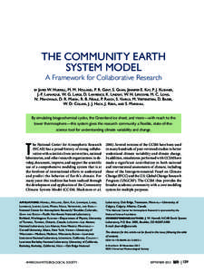 Computational science / Aerosol science / Climate forcing / Global climate model / Global warming / Community Climate System Model / Climate model / Climate sensitivity / Black carbon / Climatology / Atmospheric sciences / Climate change