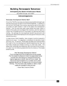 Infrastructure / National Telecommunications and Information Administration / Real estate / Architecture / Socioeconomics / Development / Southwest Tennessee Development District / Community Development Block Grant