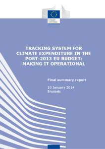 Microsoft Word - Tracking system for climate expenditure in the post-2013 EU budget - Final report in template.doc