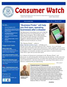 Microsoft Word - march 2015ConsumerWatchfnl