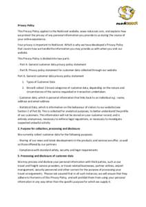 Internet privacy / Privacy / Privacy policy / HTTP cookie / Information privacy / Personally identifiable information / Google Analytics / Medical privacy / Web analytics / P3P / Privacy concerns with social networking services