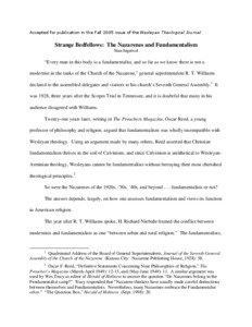 Orthodox Presbyterian Church / Christian apologists / Christian fundamentalism / Anti-Catholicism / Fundamentalism / Evangelicalism / Fundamentalist–Modernist Controversy / Edward John Carnell / Church of the Nazarene / Christianity / Christian theology / Protestantism