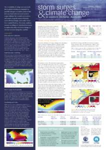 Kathleen L. McInnes1,2  The inevitability of rising mean sea levels Ian Macadam1,2, Graeme D. Hubbert3, Deborah J. Abbs1, Janice Bathols1