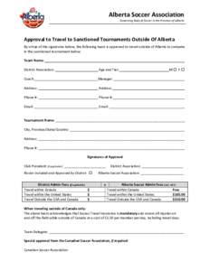 Alberta Soccer Association  v Governing Body of Soccer in the Province of Alberta