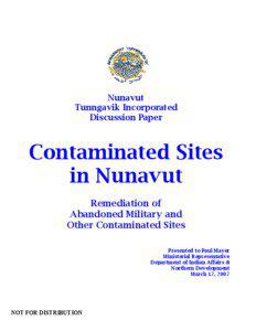 Microsoft Word - Contaminated Sites Devolution Paper FINAL FINALMarch 17 2007corrected.doc