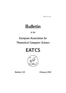 ISSN 0252–9742  Bulletin of the  European Association for