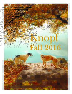 Knopf Fall 2016 The Hopefuls A novel