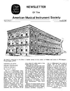 American Musical Instrument Society / Keyboard instruments / Distin family / Fortepiano / Musical instrument / Tuba / Yale University Collection of Musical Instruments / Recorder / Williamsport /  Pennsylvania / Music / Sound / Waves