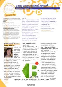 Young European Biotech Network  Young European Biotech Network Newsletter | January[removed]www.yebn.org