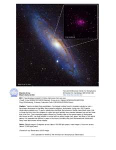 Chandra :: Photo Album :: M31 :: M31 Handout