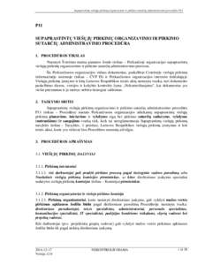 P11_Supaprastintu viesuju pirkimu organizavimo ir sutarciu administravimo procedura