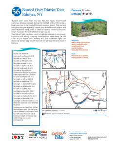 56  Burned Over District Tour Palmyra, NY  Distance 25 miles