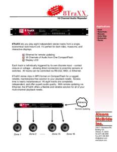 8TraXX  TM 16 Channel Audio Repeater