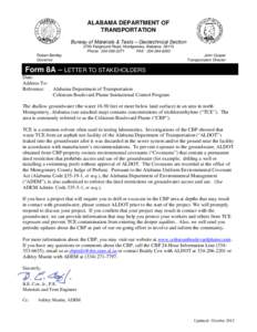 Microsoft Word - Notice Letter - 8A Stakeholders[removed]FINAL