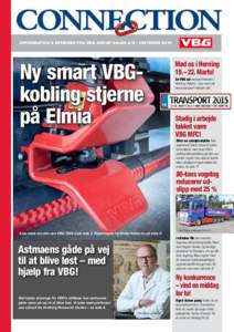 INFORMATION & NYHEDER FRA VBG GROUP SALES A/S • VINTERENNy smart VBGkobling stjerne på Elmia  Mød os i Herning