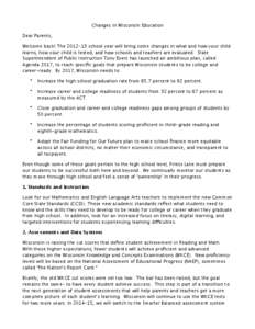 No Child Left Behind Act / Achievement gap in the United States / Education reform / Education / Common Core State Standards Initiative