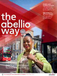 Abellio wins ScotRail franchise “Delighted and ­incredibly excited by this opportunity”