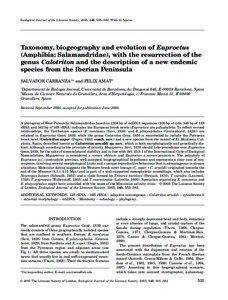 Blackwell Science, LtdOxford, UKZOJZoological Journal of the Linnean Society0024-4082The nean Society of London, 2005? [removed]?