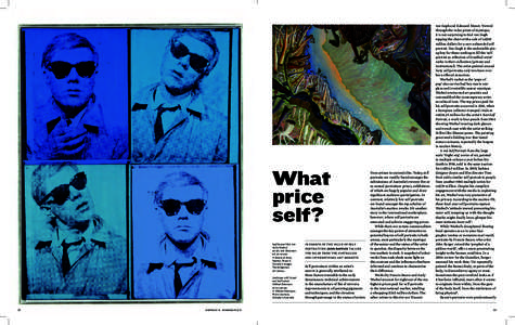 What price self? Self Portrait 1963–64 Andy Warhol acrylic and silkscreen