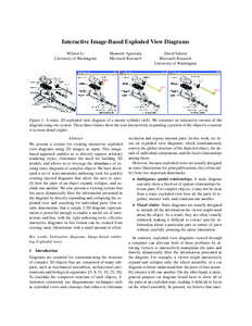 Interactive Image-Based Exploded View Diagrams Wilmot Li University of Washington Maneesh Agrawala Microsoft Research