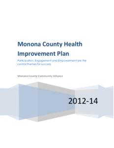 Monona County Health Improvement Plan