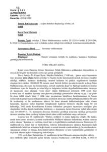 T.C. DAN I Ş TAY ALTINCI DAİRE EsasNo : Karar No : Temyiz Eden (Davalı) : Kepez Belediye Başkanlığı/ANTALYA