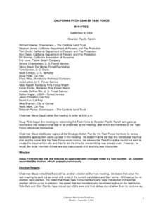 Biology / Swanton Pacific Ranch / Pine pitch canker / Canker / Control / Vogler / Pinus radiata / Sudden oak death / House / Tree diseases / Botany / Geography of California