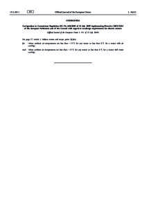 Corrigendum to Commission Regulation (EC) Noof 22 July 2009 implementing DirectiveEC of the European Parliament and of the Council with regard to ecodesign requirements for electric motors (OJ L 191, 2