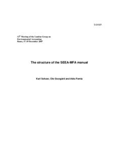 Microsoft Word - SEEA-MFA_structureFINAL.doc