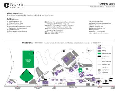 Campus Guide 5000 Deer Park Drive SE • Salem, OR[removed]Visitor Parking:  (yellow)