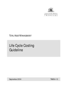 Life Cycle Costing Guideline