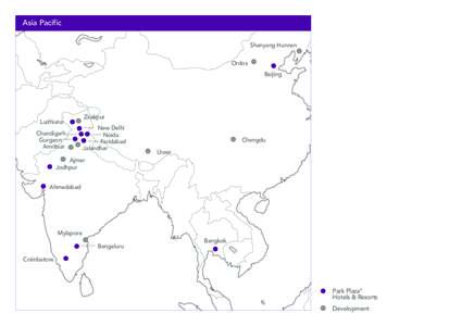 Asia Pacific Shenyang Hunnan Ordos Beijing  Ludhiana