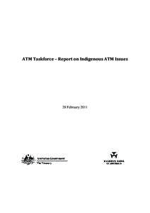 Microsoft Word[removed]ATM Taskforce – Report on Indigenous ATM Issues.docx