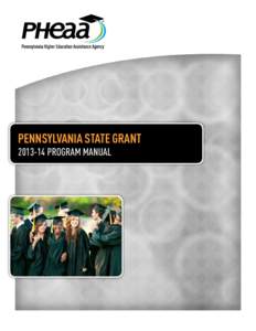 Pennsylvania State Grant[removed]Program Manual Pennsylvania State Grant Program Manual • [removed]