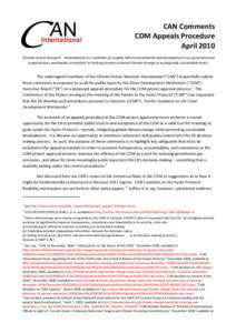 Sustainability / Environmental economics / Climate change / Clean Development Mechanism / Climate change mitigation / Carbon finance / Flexible Mechanisms / Environmental impact assessment / Emissions trading / Environment / United Nations Framework Convention on Climate Change / Climate change policy