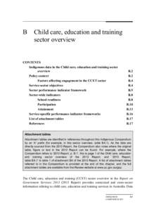 Preschool education / Indigenous Australians / Education For All / Education in Australia / Department of Education /  Employment and Workplace Relations / Child care / Education / Educational stages / Early childhood education